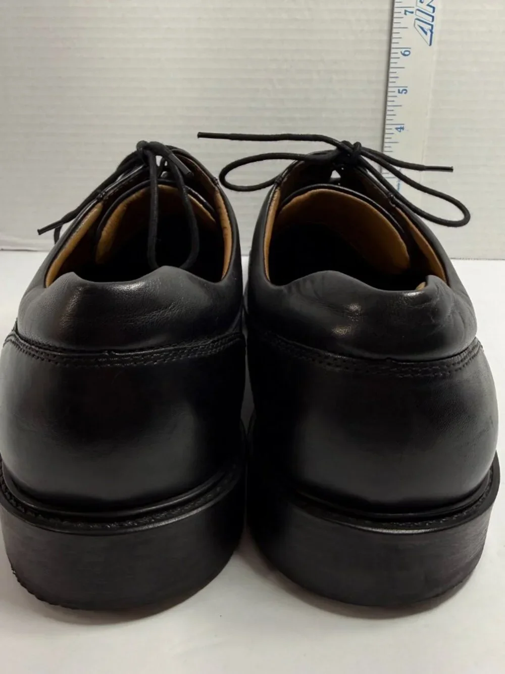 Johnston & Murphy Tabor Run Off Men's 12M Leather Oxford Dress Shoes #20-4865